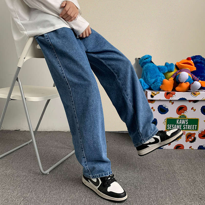 Streetwear Brand Denim - 2026 New Streetwear Loose Jeans Men