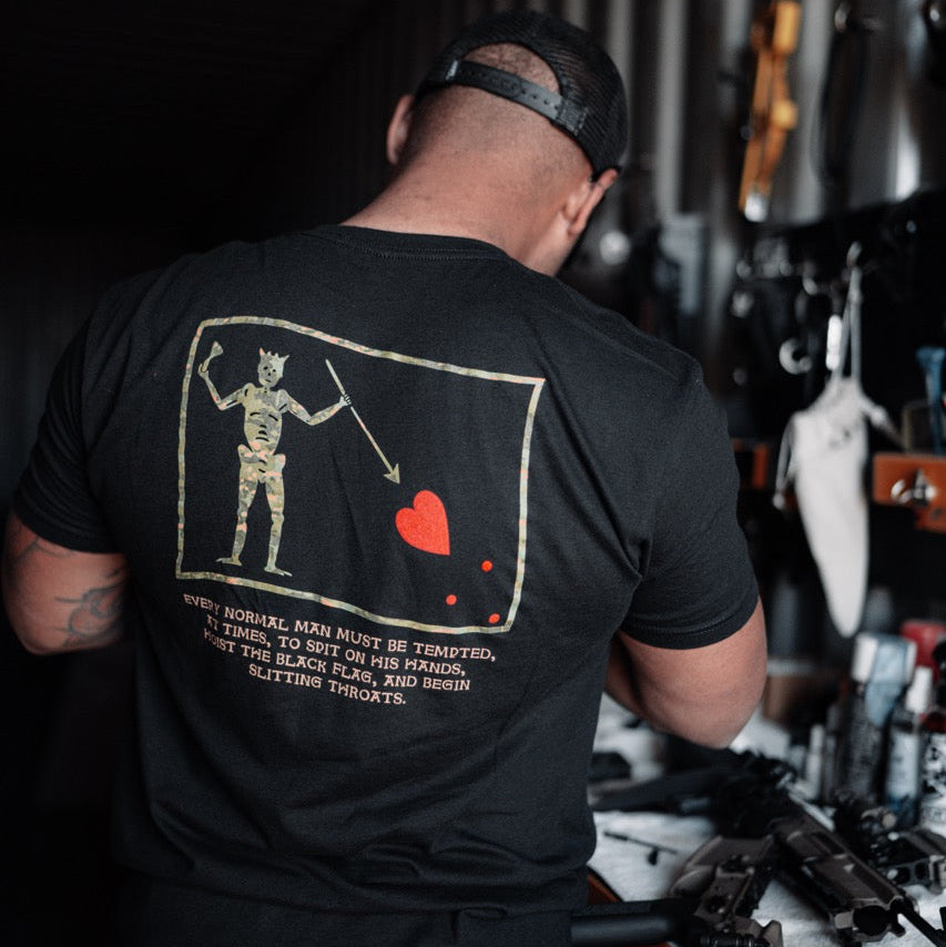 Streetwear Brand Clothing - Hoist The Black Flag Savage Tacticians