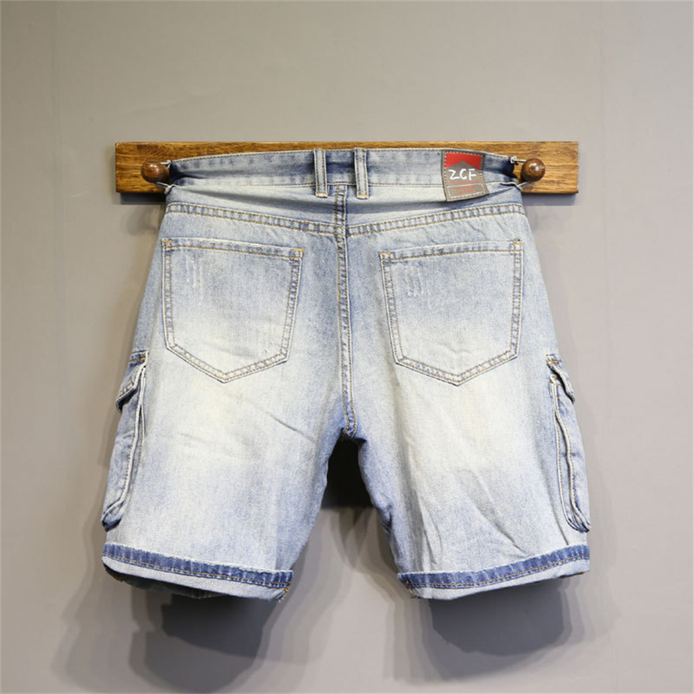 Fashion Brand Men Jeans Shorts - огляд і ціна Streetwear Brand Denim
