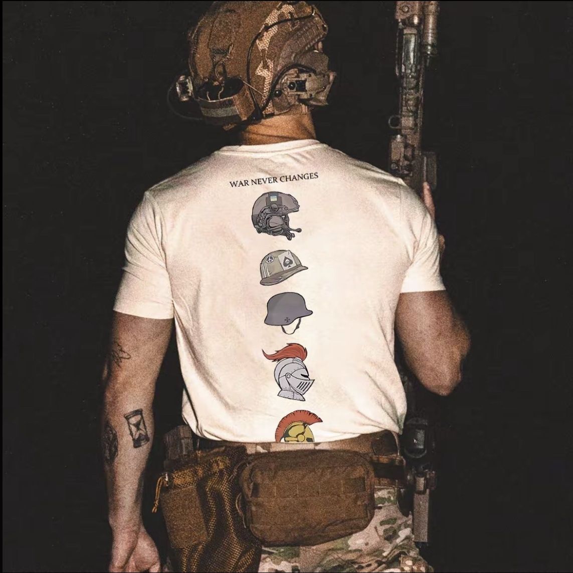 Helmet Evolution History Ameri - огляд і ціна Streetwear Brand Tees