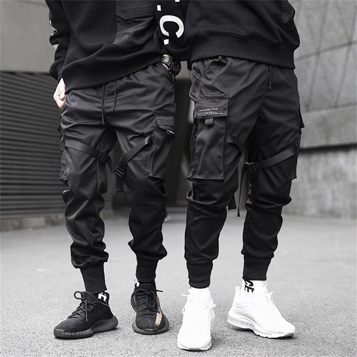 Black Hip Hop Cargo Pants Summ - огляд і ціна Streetwear Brand Clothing