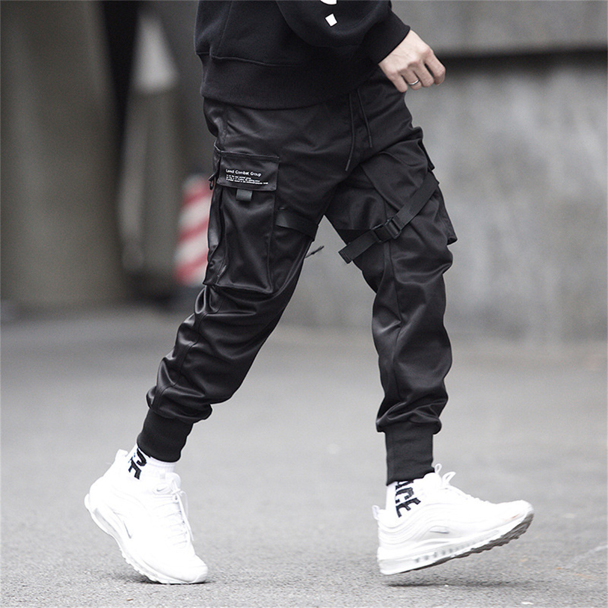 Black Hip Hop Cargo Pants Summ - огляд і ціна Streetwear Brand Clothing