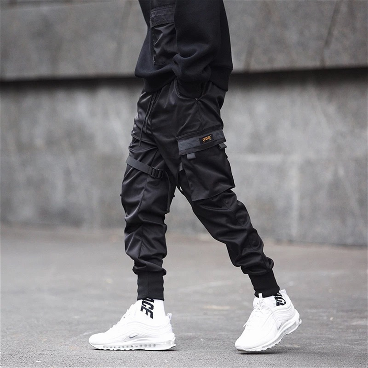 Black Hip Hop Cargo Pants Summ - огляд і ціна Streetwear Brand Clothing