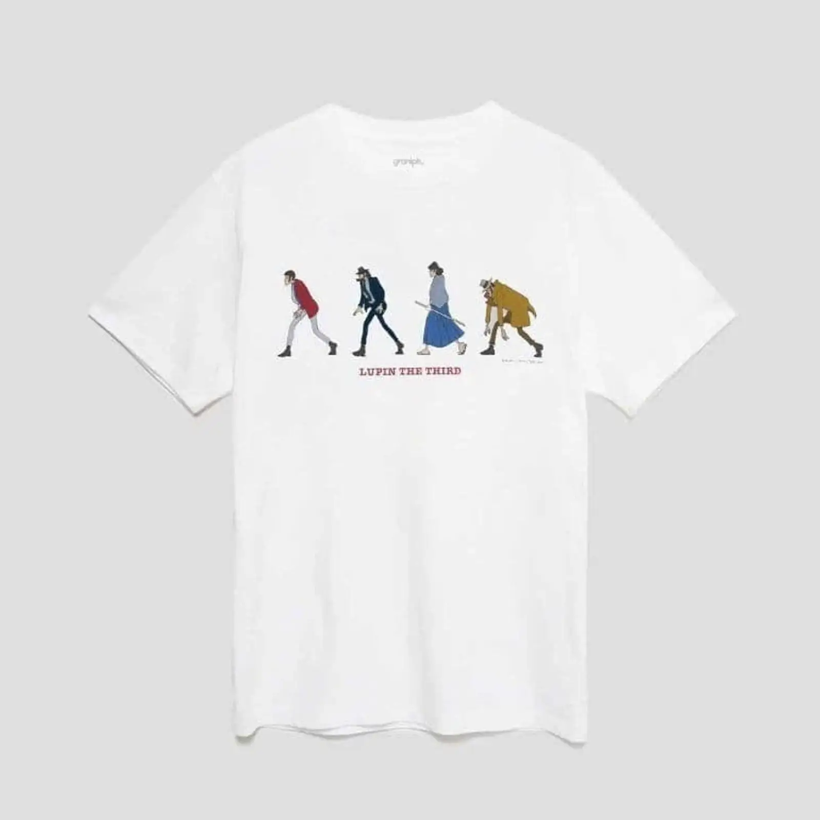 Graniph Lupin III T Shirt Größ - огляд і ціна Streetwear Brand Vintage
