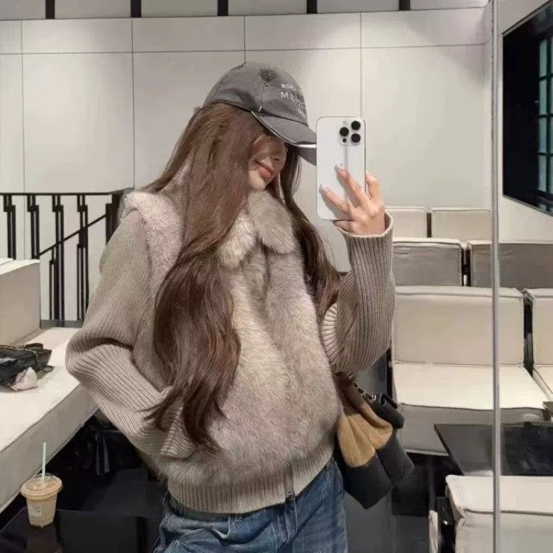 Winter Faux Fur Jacket Women F - огляд і ціна Streetwear Brand Clothing