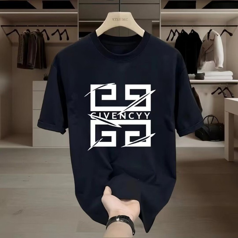 2026Men's GIVENCY Brand Logo P - огляд і ціна Streetwear Brand Tees